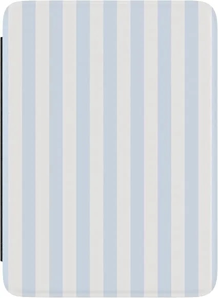 Casely Kindle Case - Blue Stripes - Sunday Best - Compatible With 7” Kindle Colorsoft And 7” Kindle Paperwhite (12th Gen 2024 Models)