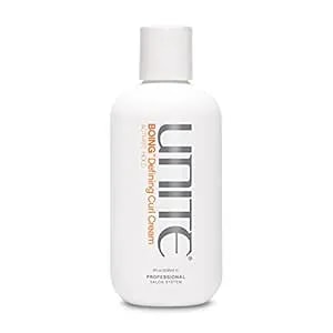 Unite Hair Boing Defining Curl Cream – Definition, Hold & Frizz Control - Uv & Heat Protection For All Curl Types – 8 Fl Oz