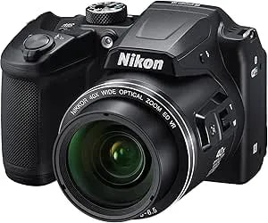 Nikon Coolpix b500 Wi-Fi Digital Camera (Black) - (Renewed)