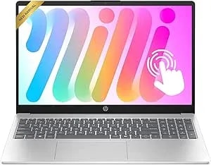 HP Pavilion 15.6" Touchscreen Laptop • 2026 Edition • Intel 6-Core i3 CPU • 8GB RAM • 256GB Pcle SSD • Bluetooth • Webcam • Up To 12 Hours Battery • Windows 11 • Ready For School & Work