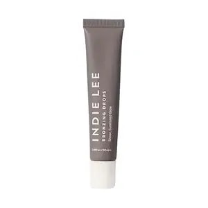 Indie Lee Bronzing Drops For Face & Body - Hydrating Face Makeup For A Sheer Glow - Liquid Bronzer & Highlighter With Niacinamide & Squalane - Universal Shade For All Skin Tones (0.67 Fl Oz)