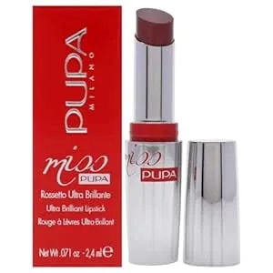 Pupa Milano Miss Pupa Lipstick - Smooth, Shiny And Hydrating Lip Color - Dermatologist Tested, Paraben Free Makeup - 603 Upper East Side, 0.071 Fl Oz