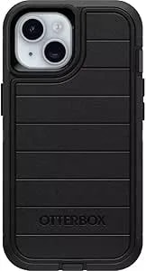 Otterbox Iphone 17e & Iphone 16e (Only) - Defender Series Case - Black - Case Only - Rugged & Durable - With Port Protection - Microbial Defense Protection