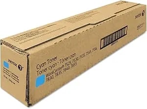 Xerox Workcentre 7500, 7800, 7800i Series, 7970/7970i, ec7836/ec7856 Cyan Toner Cartridge (15,000 Pages) - 006r01516