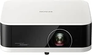 Epson Lifestudio Pop Full Hd Personal Lifestyle Projector 700 Lumens Of Color And White Brightness, Sound By Bose Technology, Google Tv, 3-Chip 3lcd Triple Core Engine, Projection Studio App
