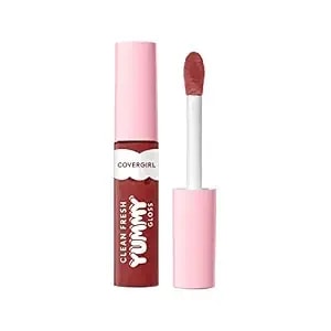 Covergirl Clean Fresh Yummy Lip Gloss Daylight Collection, Hydrating, Glossy Shine, Vegan Formula, Moonlight Eclipse 60, 0.33oz