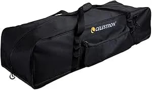 Celestron 94025 40” Full Kit Telescope Bag – Storage & Carry Case For Telescope, Mount, Tripod And Accessories With Configurable Padded Internal Walls And Bonus Accessory Bag, Black