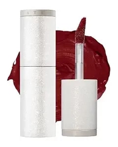 Hevvymakeup Blurring Effect Lip Tint - Airy Velvet Matte Lips - Vegan, Longwear, Vibrant, Buildable Creamy Soft Texture - Korean Lip Makeup, Bloody Kiss, 0.13 Fl.Oz.