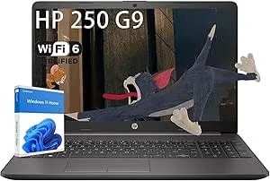 Hp Laptop Computer Home & Office 15.6 Inch, Numeric Keypad, Windows 11 Home, Wi-Fi 6, Thin Design, Intel Dual-Core Processor, 8gb Ram 256gb Ssd– Essential For Productivity & Entertainment, With Kit