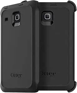 Otterbox Defender Series Case For Samsung Galaxy Tab E (8.0) - Retail Packaging - Black