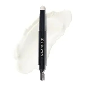 Laura Geller New York Define-N-Tame Brow Lifting Stick - Laminated Full Brows - Brow Wax (01 Clear, 1 Count)