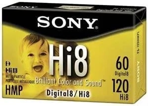 Sony hi8 Hmp - hi8 Tape - 1 X 120min