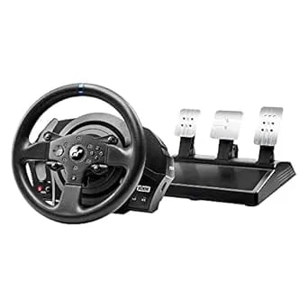 Thrustmaster T300RS GT Steering Wheel Set – Premium Force Feedback Sim Racing Wheel & Pedals For PS5, PS4 & PC - Realistic Driving Simulator For Sim Racing