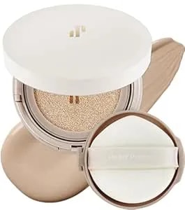 Heart Percent Dote On Mood Layer Cushion Spf 50+/Pa+++ With Refill, Satin Glow Silky Flawless Finish Full Coverage Advanced Skincare Foundation (#23n)