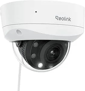 Reolink RLC-843A - 4K Poe Security Camera With Spotlights, 5X Optical Zoom, Outdoor Camera With Color Night Vision, Two-Way Talk, Human/Vehicle/Animal Detection, IK10 Vandalproof, No PT Supported