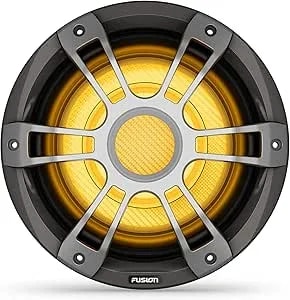 Garmin Fusion® Signature Series 3i Marine Subwoofers, 12" 1400-Watt Crgbw Sports Gray Marine Subwoofer