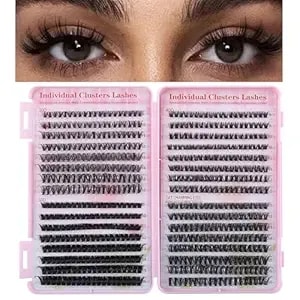 Lashes Book 30d/40d/50d Mix 640pcs Diy Fluffy Eyelash Ndividual Eyelashes Kit Eyelash Extension Kit 9-16mm Natural Thick Eyelashes