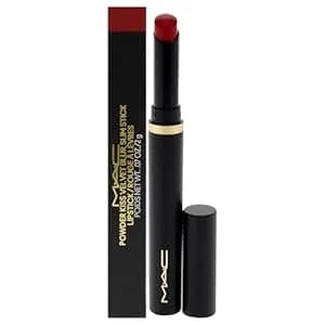 Mac Powder Kiss Velvet Blur Slim Stick - 889 Ruby New For Women - 0.07 Oz Lipstick