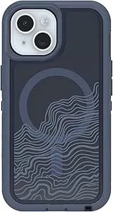 Otterbox Iphone 17e, 16e, 15, 14, & 13 Defender Pro Series Xt Clear Case - Offgrid Blue