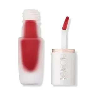 Flower Beauty By Drew Barrymore Perfect Pout Lip Color - Soft Matte Finish - Liquid Lipstick - Comfortable + Lightweight Feel (Icon)
