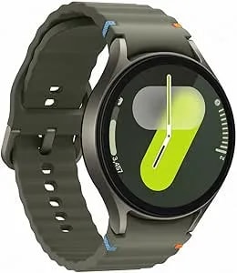 Samsung Galaxy Watch 7 (44mm) AI Smartwatch W/ 1.5" Amoled, Wear OS 5, Wi-Fi, Bluetooth, Heart Rate, Sleep Apnea & GPS Fitness Tracker, International Model L310 (W/Fast Charger, Green) (Renewed)