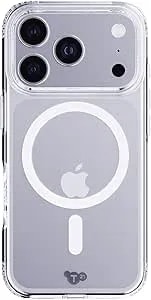 tech21 Evolite Case For Iphone 17 Pro – Clear - Slim Protective Case - Impact Protection - Magsafe Compatible