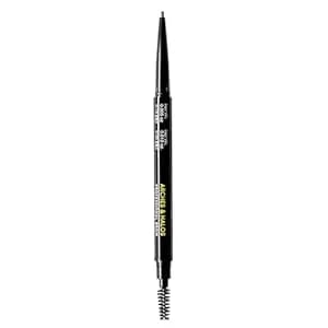 Arches And Halos 2 In 1 Defining Eyebrow Pencil And Powder - Brow Powder With Spoolie Brush - Shape And Fill For Natural Look - Dark Brown - 0.017 Oz