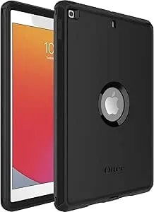 Otterbox Ipad 7th, 8th & 9th Gen (10.2" Display - 2019, 2020 & 2021 Version - Only) - Defender Series Case - Black - Screenless, Rugged & Durable, Multi-Layer Protection, Microbial Defense Protection