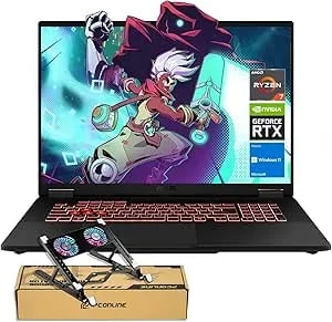 Asus Tuf a18 5070 Gaming Laptop, 18" Wqxga 240hz Display, Amd Ryzen 7 260 (Beats Intel i7-14700), Nvidia Rtx 5070, 64gb Ram, 2tb Ssd, Rgb Backlit Kb, Bundle With Pco Laptop Cooler
