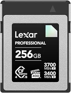 Lexar Diamond Series Professional 256gb Cfexpress 4.0 Type-B Memory Card