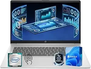 Hp 17.3’’ Touchscreen Laptop Computer-Windows 11 Laptop For Home Use & Business, 8-Cores Intel i3-n305, 8gb Ram, 128gb Emmc, 720 Hd Webcam, Numeric Keypad, Wi-Fi 6