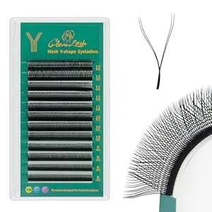 Yy Lash Extensions 4d Premade Volume Fans Natural Soft Matte Eyelash Extensions Professional Salon Supplies(Yy,0.07,D,8-12mm)