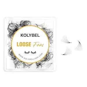 500 Premade Fans Lash Extension 10d 0.05 D Curl Promade Fans 12mm Premade Lash Fans For Eyelash Extension Middle Stem Handmade Loose Pre Made Eyelash Fans Volume Soft Pointy Base (10d,0.05-D-12mm)