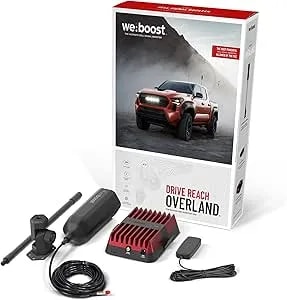 Weboost Drive Reach Overland - Cell Phone Signal Booster For Off Road Vehicles - Boosts 5g & 4g Lte For All U.S. Carriers - Verizon, At&T, T-Mobile & More - Made In The U.S. - Fcc Approved