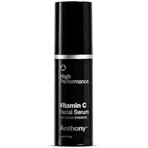 Anthony High Performance Vitamin C Cream Treatment, Advanced Anti-Aging Face Serum With Polypeptides And Salicylic Acid, Dark Spot Corrector Brightening Moisturizer, Hydrates Evens Skin Tone, 1 Fl Oz
