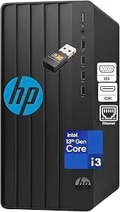 Hp Business Desktop Tower 290 g9 Computer - Intel 13th Gen Quad-Core - 32gb ddr4 - 1tb Ssd - Lifetime Office 365 - Wifi Adapter - Complete Setup - Keyboard Included - Windows 11 Home - 2026 Pro Tower