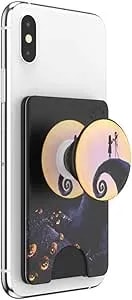 Popsockets Adhesive Phone Wallet And Card Holder With Grip, Disney - Nightmare Before Xmas Classic