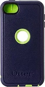 Otterbox Defender Series Case For Apple Ipod Touch (Compatible With 5th/6th/7th Gen) - Retail Packaging - Punk (Glow Green/Admiral Blue)