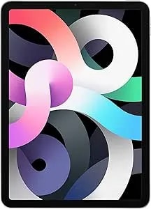 Apple 2020 Ipad Air 4th Gen (10.9 Inch, Wi-Fi + Cellular, 256gb) Silver (Renewed)