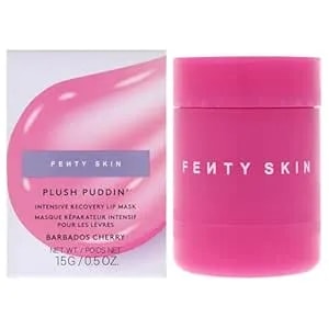 Plush Puddin Intensive Recovery Lip Mask - Barbados Cherry By Fenty Beauty For Women - 0.5 Oz Lip Mask
