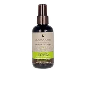 Macadamia Professional Nourishing Repair Oil Spray - Hydrating Argan Serum For Medium To Coarse Hair, Repair, Anti Frizz Shine Enhancer, 100% Vegan, 4.2 Fl Oz