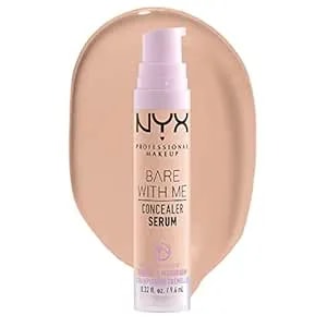 Nyx Professional Makeup Bare With Me Concealer Serum, Concealer Makeup For Up To 24hr Hydration - Light