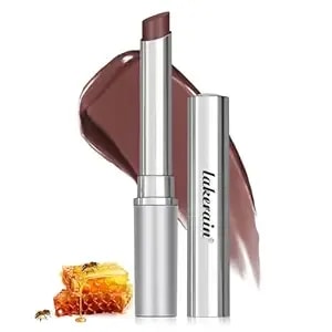 Niceface Nude Honey Lipstick Tinted Lip Balm - Sheer Hydrating & Nourishing Lipstick For All Skin Tones - Moisturizing Lip Color Long-Lasting Natural Cherry Glossy Lip Tint (Nude Honey)