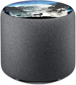 Mightyskins Skin Compatible With Amazon Echo Sub - Moonlight Deer - Protective, Durable, And Unique Vinyl Decal Wrap Cover - Easy To Apply, Remove, And Change Styles - Made In The Usa