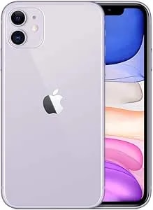 Apple Iphone 11, 64GB, Purple - Fully Unlocked (Renewed)