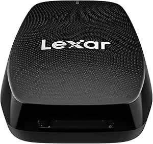 Lexar Professional Cfexpress Type B Usb 3.2 Gen 2x2 Reader, Up To 1700mb/S Read, Designed For Cfexpress Type B Cards (lrw550u-Rnbnu)