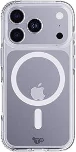 tech21 Evoclear Case For Iphone 17 Pro – Clear - Slim Protective Case - Impact Protection - Magsafe Compatible