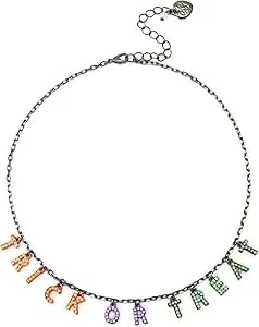 Betsey Johnson Women'S Halloween Trick Or Treat Bib Necklace