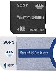 Sony 1 Gb Memory Stick Pro Duo Flash Memory Card msxm1gst