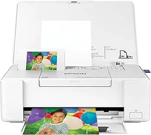 Epson Picturemate PM-400 Wireless Compact Color Photo Printer, White